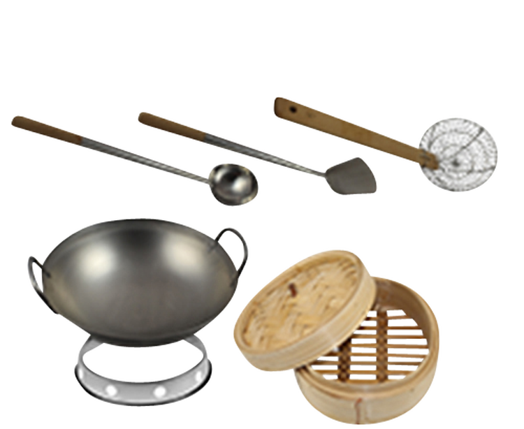 Wok Set 6-piece XL Pro