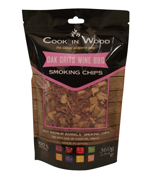Oak Grits Wine BBQ Gritchips / Räucher Grits