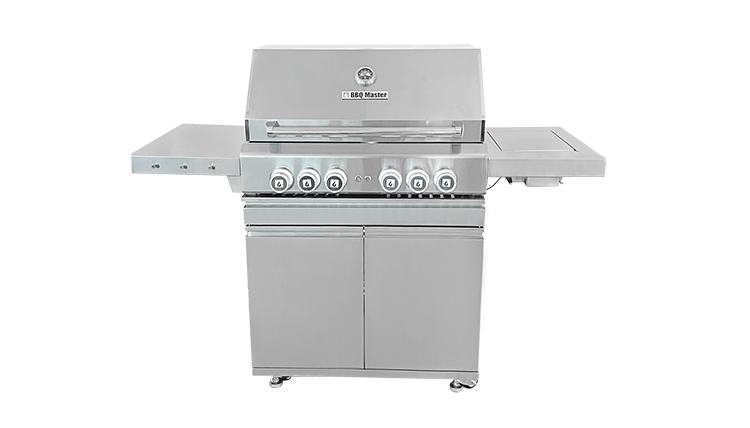 BBQ Master XL Max - Edelstahl Gasgrill
