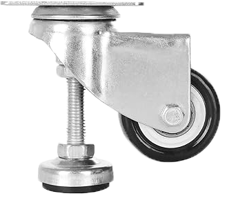 Rolle (ohne Bremse) mit nivellierbarem Stellfuss L Max, XL Max