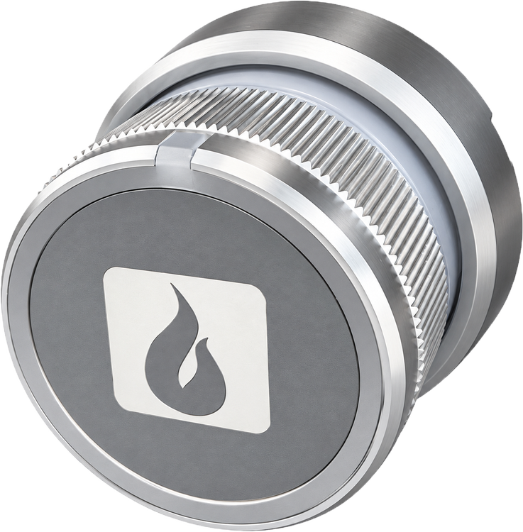 LED-Drehknopf mit Blende L Max, XL Max