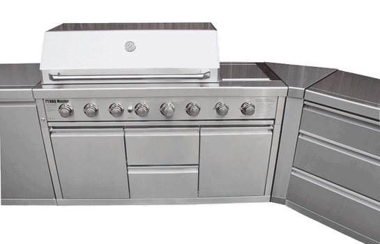 Outdoorkitchen Eckelement 45°