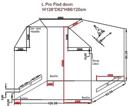 Cover Premium L Pro (Fold-Down)