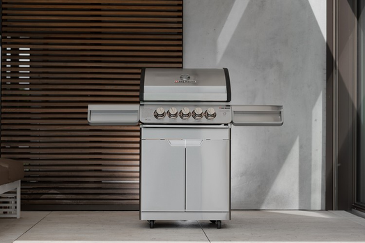 BBQ Master L Pro - Edelstahl Gasgrill