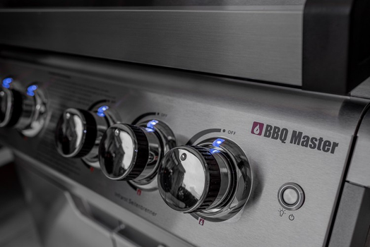 BBQ Master L Pro - Edelstahl Gasgrill