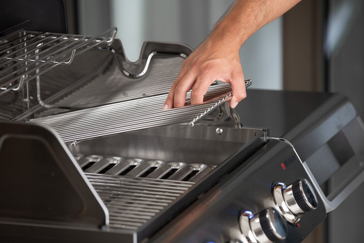 BBQ Master L Plus - Edelstahl Gasgrill