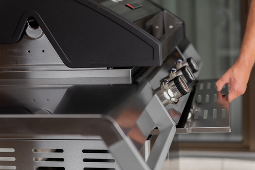 BBQ Master L Plus - Edelstahl Gasgrill