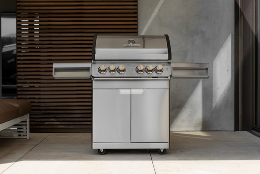 BBQ Master XL Pro - Edelstahl Gasgrill