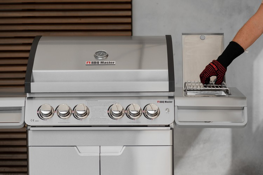 BBQ Master XL Pro - Edelstahl Gasgrill