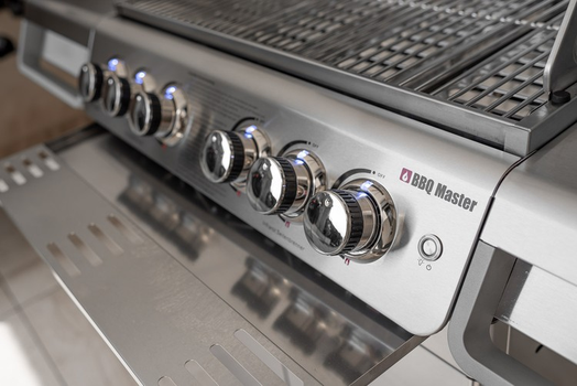 BBQ Master XL Pro - Edelstahl Gasgrill