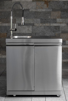 Outdoorkitchen Element Waschbecken