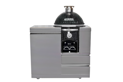 BBQ Master Kamado L Pro Schwarz Matt