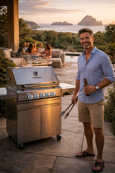 BBQ Master L Max - Edelstahl Gasgrill