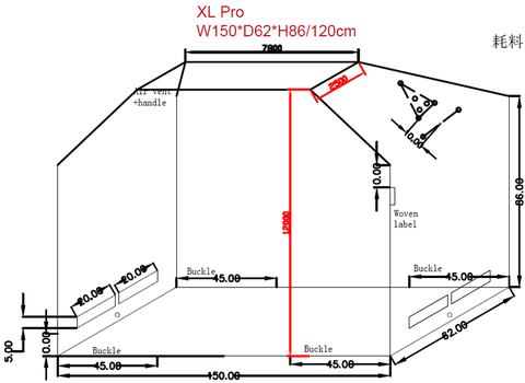 Abdeckhaube Premium XL Pro