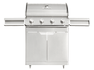 BBQ Master XL Plus - Edelstahl Gasgrill