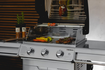 BBQ Master L Plus - Edelstahl Gasgrill